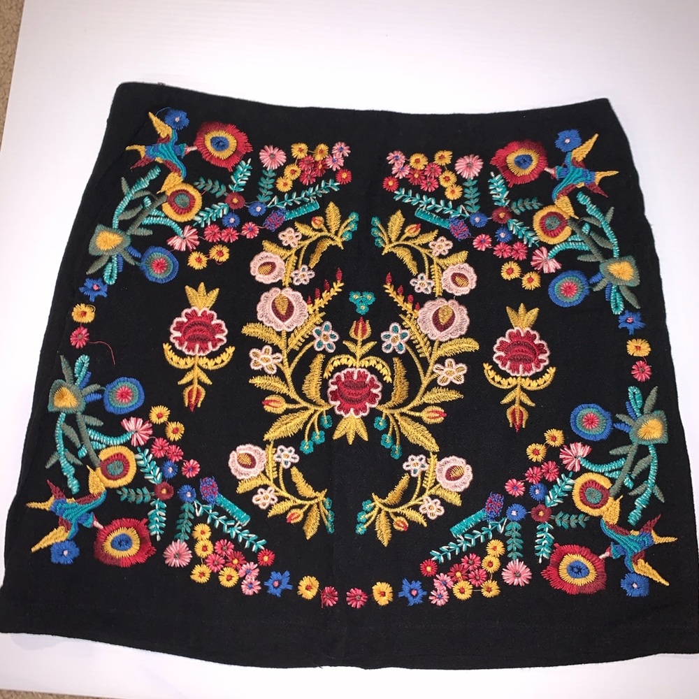 Embroidered Skirt
